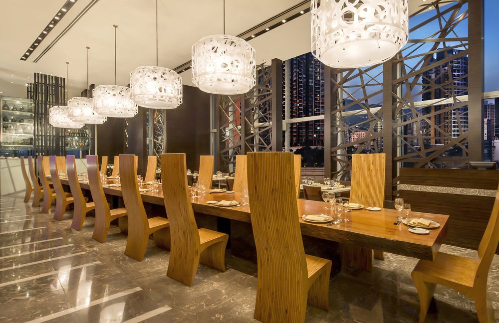 Nina Hotel Tsuen Wan West Хонконг Екстериор снимка The interior of the restaurant